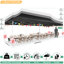 30 pi L 10 pi. D Pavillons de jardin avec 8 parois latérales en moustiquaire-98671027