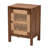 Marlyss Manufactured Wood and Bayur Wood Nightstand