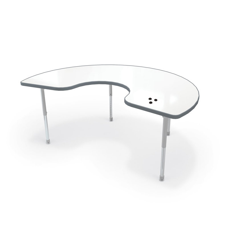 Pieds de table Hierarchie, Gris