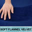 Tapis de bain en mousse viscoélastique 24 po x 16 po, tapis de salle de bain anti-dérapant très doux pour tapis de salle de bain, bleu marine-1540231487