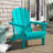 Shawnna Foldable Outdoor Adirondack Chair-83679469