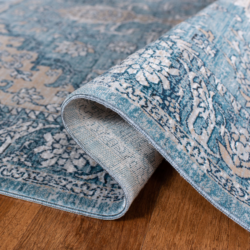 Rumsey Performance Oriental Rug, Rectangle 3' x 5'