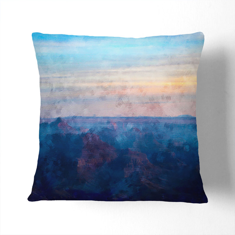 Ocean Wide Cushion with Filling, 40cm H x 40cm W x 15cm D, White