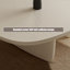 Table basse blanche en bois manufacturé-1154295591