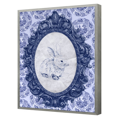 Toile Bunny Print by THE Studio