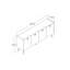Elberfeld 180cm Console Table