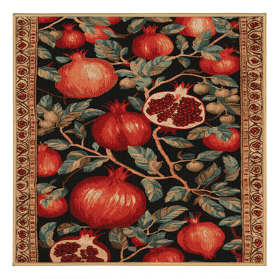  Tapis lavable à la grenade
