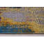 Tapis abstrait gris / bleu Drennon-477541448