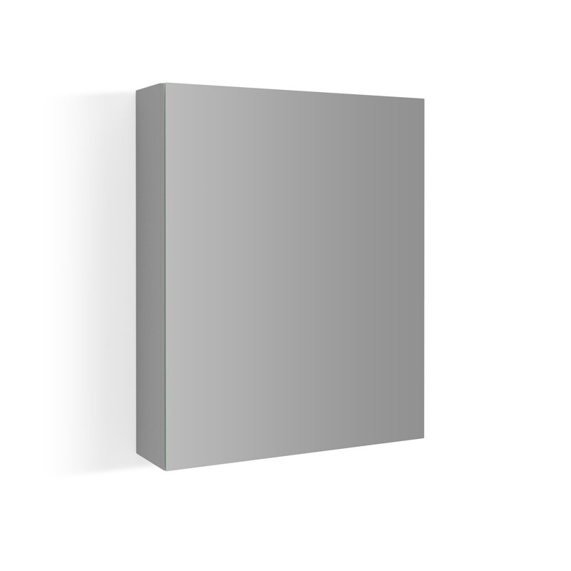 Camilia Mirrored Medicine Cabinet, 26.8" H x 21.6" W x 5.3" D 