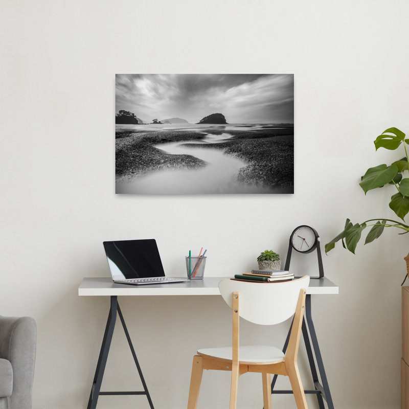«Serene Islands», impression d'art dramatique éthéré pacifique, H 24 po x l 36 po