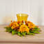 Candélabre de tournesol en vase Martineau