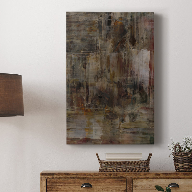 Patine fondue II - Cavas enveloppés de galerie, H 18 po x l 12 po