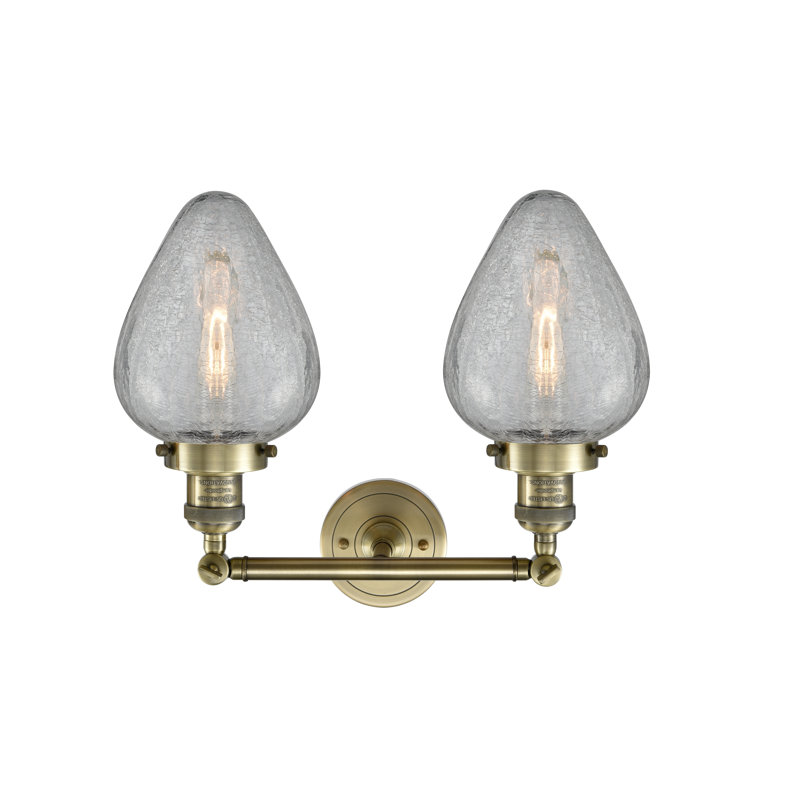 Shauna 2 - Light Dimmable Vanity Light, Antique Brass