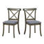 (1 table avec 4 chaises) Ensemble de table de salle à manger en bois, table de cuisine moderne en bois aggloméré et chaises de salle à manger rembourrées Boucle pour la salle à manger, la cuisine et l'espace