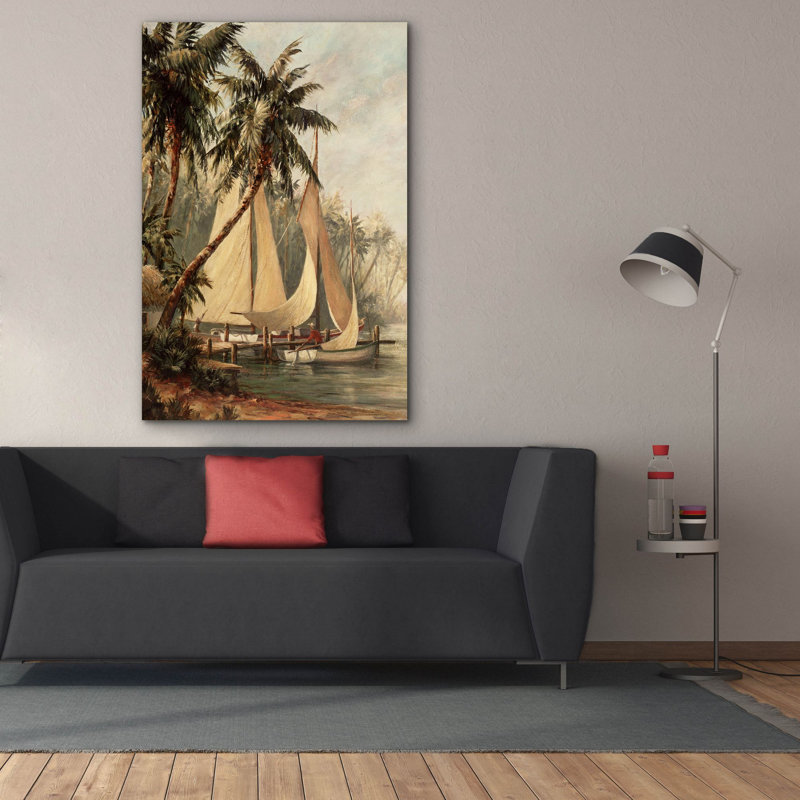" Rum Cay " by Malarz, 60" H x 40" W x 1.5" D