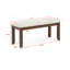 Banc rembourré 1pc