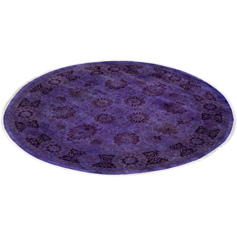 Dainara One-of-a-Kind 6' 1" x 6' 1" Hand Knotted Area Rug