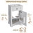 20" Single Bathroom Vanity with Ceramic Top-570648773