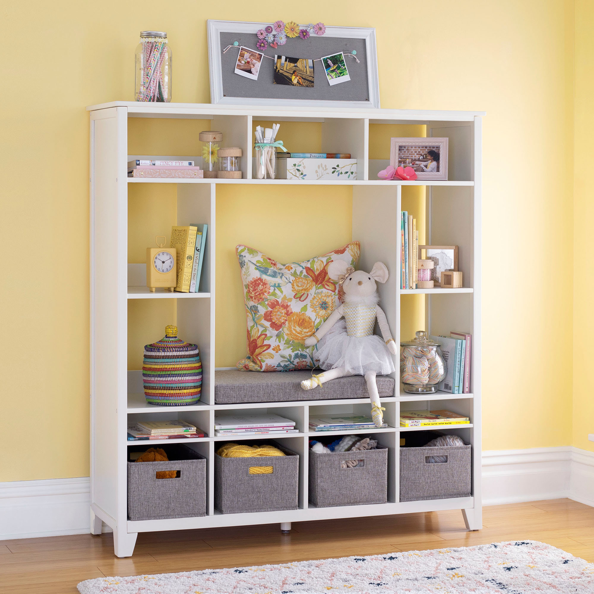 Martha Stewart Living \u0026 Learning Kids Storage Reading System 56.6\, image size:2000x2000