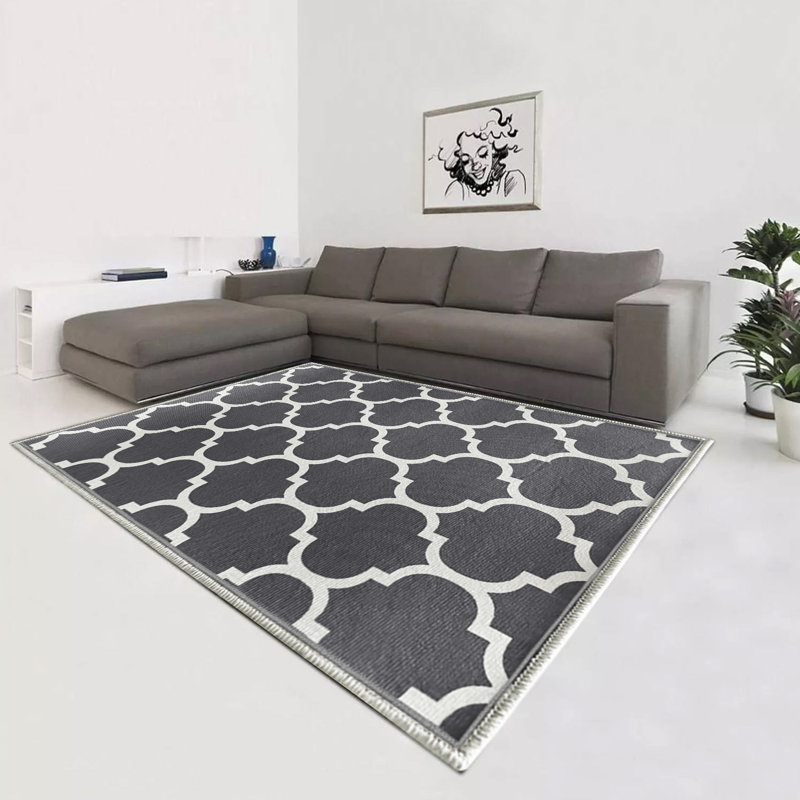 Oriental Machine Tufted Area Rug, Rectangle 120 x 170 cm