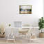 «Country Inspired Abstract Landscape», art mural sur toile flottante, conception par Elara Yasna-36088674-36088672