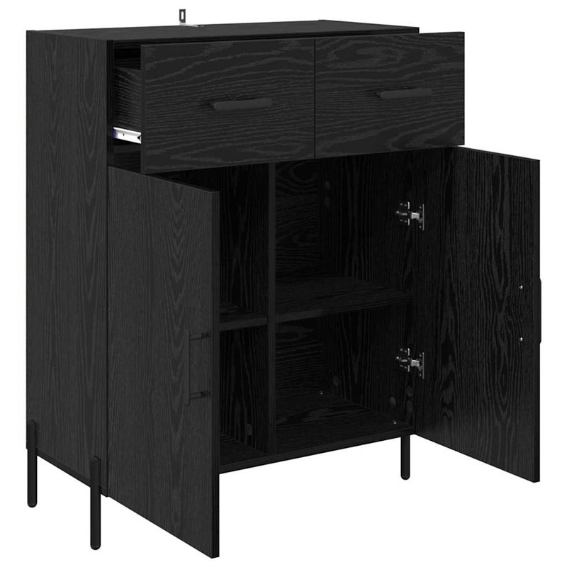 Sideboard Accent Chest, Black Oak