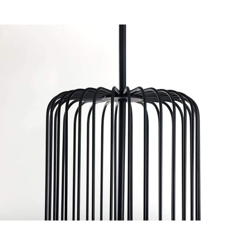 Luminaire suspendu, H 53,75 po x l 13,5 po x P 10,5 po