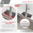 Versa STYLISH 33 inch Workstation Single Bowl Undermount 16G Kitchen Sink with Built in Accessories-100549351