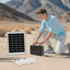 Génératrice solaire à panneau solaire avec ampoules