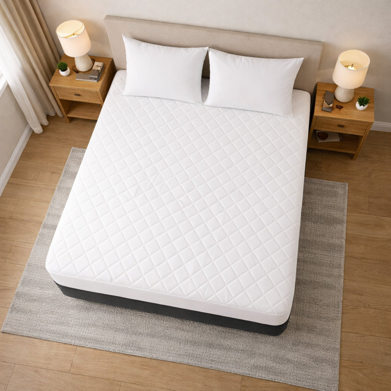 Fitted Mattress Protector Case Pack, Kingsize (5')