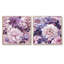 «Ethereal Floral Delight», ensemble de 2 collages carrés-101851202-101851203