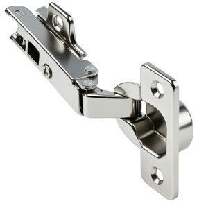 Full Overlay Self-Closing Hinge for Frameless Cabinet-Pack of 2