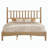 King Size Wood Platform Bed With Gourd Shaped Headboard, Retro Style And Sturdy Wooden Slat Support For Comfortable Sleep-1049822681-812727743
