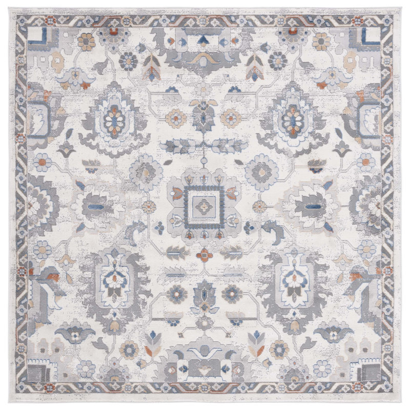 Eternal Performance Oriental Rug, Square 6'7"