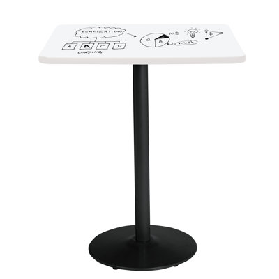 Table carrée pour salle de pause