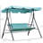 Canopy Porch Swing Chair For 3, , Steel Frame & , Excellent Backyard Enjoyment Wonderful Amusement