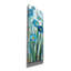 «Tall Blue Flowers 1» par Silvia Vassileva, art mural sur toile-1641058380