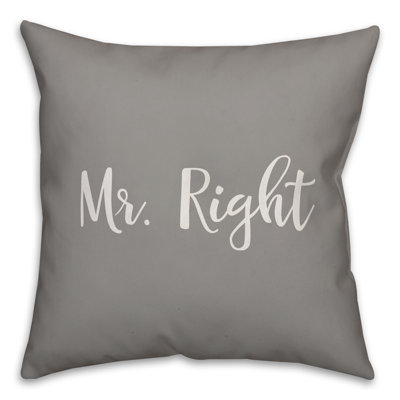  Coussin Mr Right