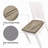 Indoor 1.5'' Dining Chair Chair Pad-68001972