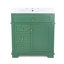 Meuble-lavabo de salle de bain avec lavabo et tiroirs-2132586405