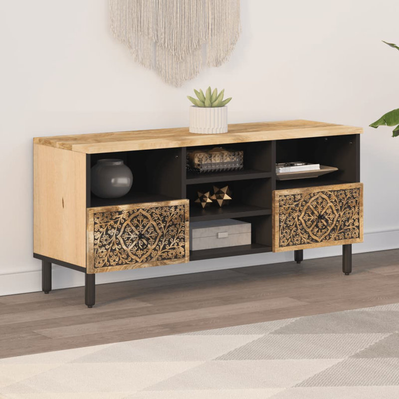 Bennay Unfinished TV Stand for TVs up to 50"