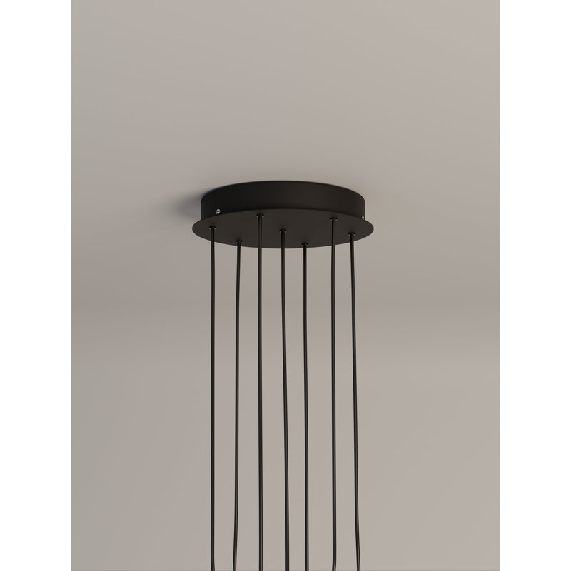 Cirio Cascada 12, 323.7" H x 12.6" W x 12.6" D, 7 Lights, 64.6 W