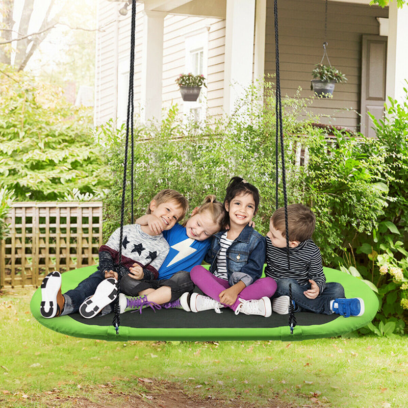 Chaise hamac double Beudan Saucer Tree Surf, Vert