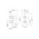 Tec Crosshead Double Concealed Diverter Shower Valve
