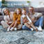 Tapis à motif floral lavable Sarfaraz-247760822