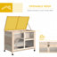 Weather Resistant Rabbit Hutch