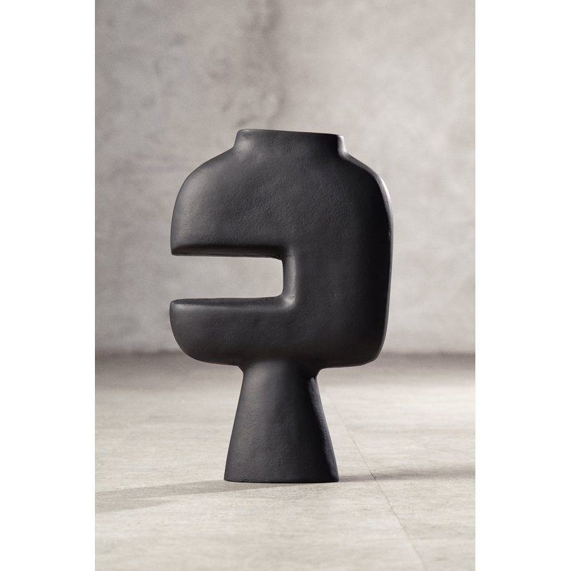 Desieree Aluminium Table Vase, 36cm H x 23cm W x 8cm D