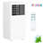 8000 Btu 3 In 1 Portable Air Conditioners With Remote Control With Cooling/dehumidifying/fan Mode