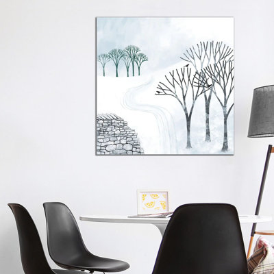More Snow To Come By Nic Squirrell - Wrapped Canvas Art Prints by Nic Squirrell - Wrapped Canvas Gallery-Wrapped Canvas Giclée