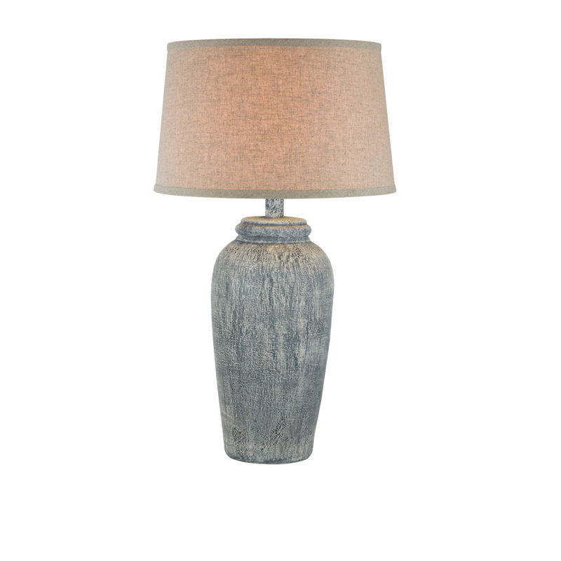 Lampe de table 31 "Neith, Bleu / gris